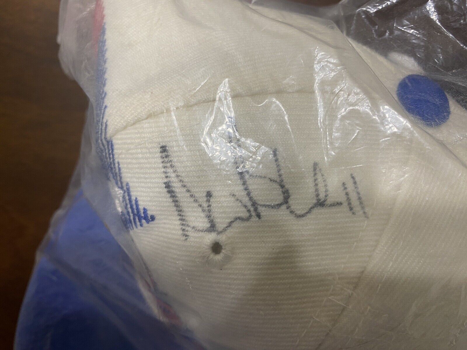 Drew Bledsoe Autographed Baseball Hat