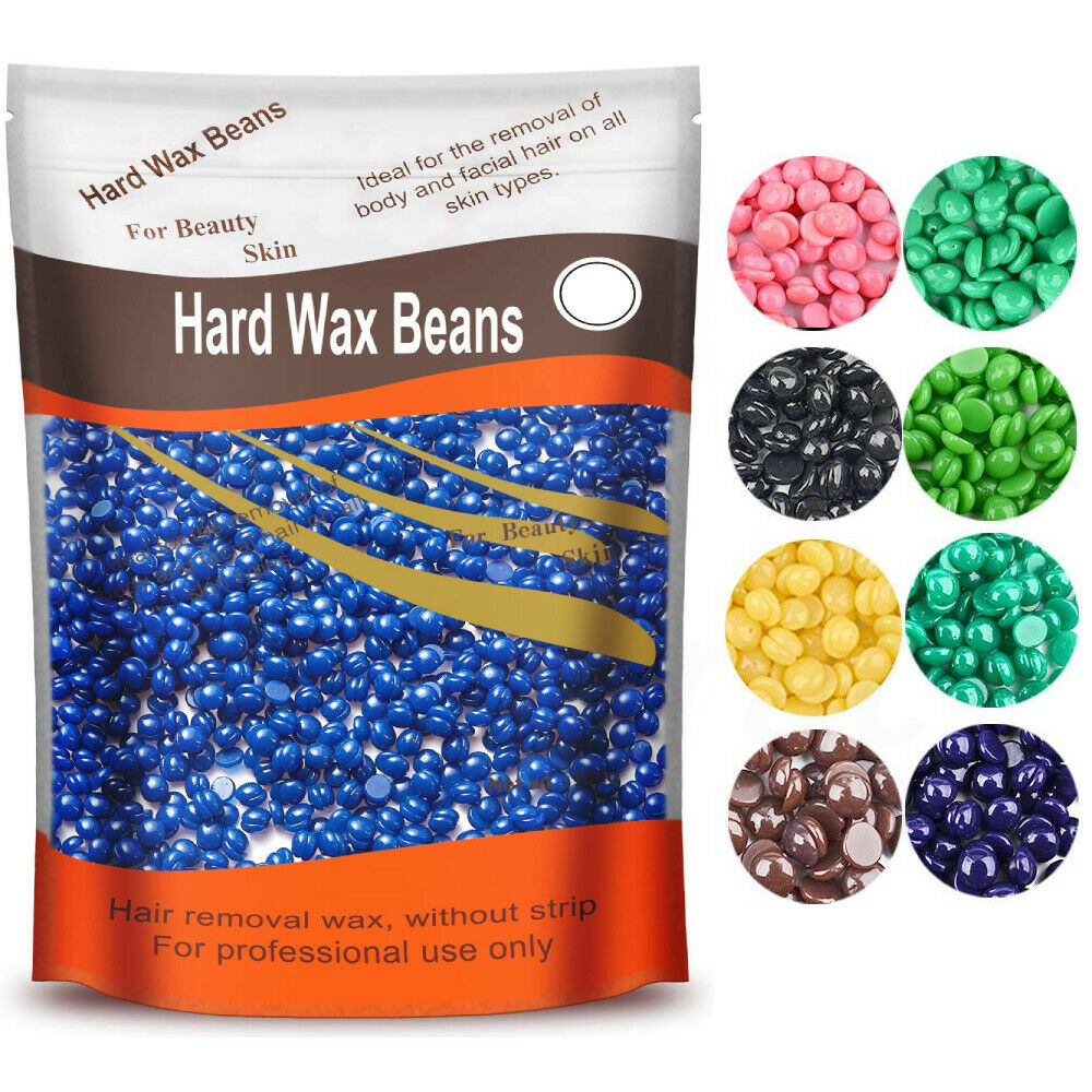 Hard Wax Beans Beads For Painless Hair Removal Full Body Home Kit Waxing Warmer
